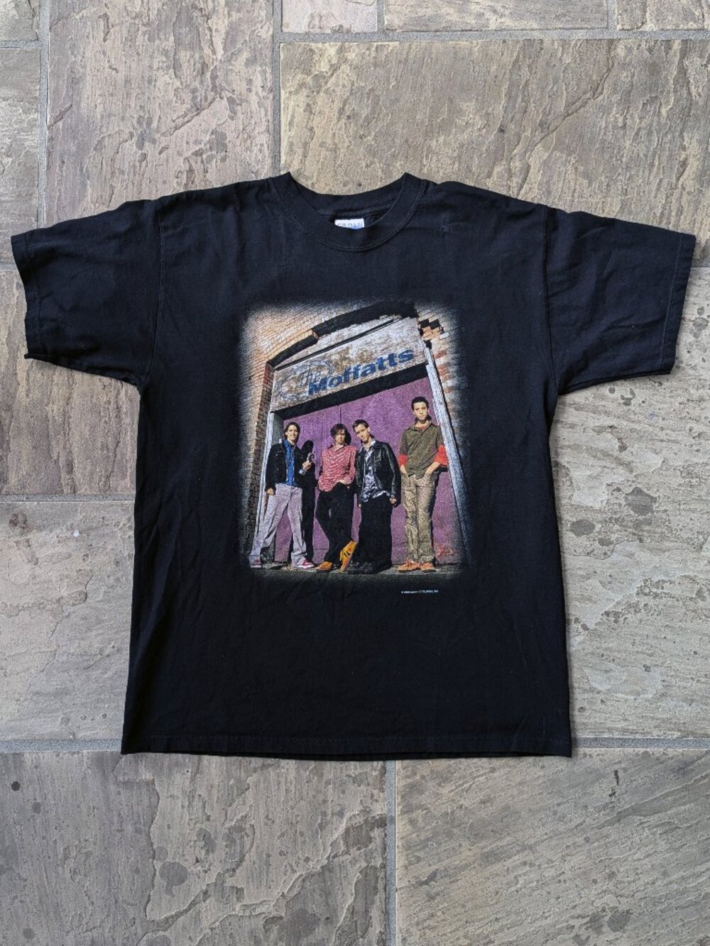 The Moffatts Vintage 2000 Tour Band T-Shirt Black (LARGE)